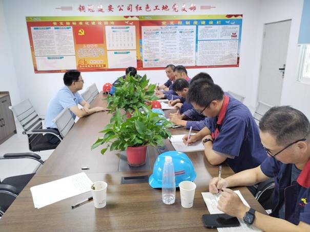 公司開展第三季度安全、環(huán)保、消防綜合檢查 